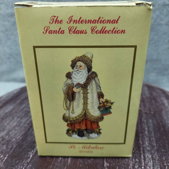 The International Santa Claus Collection St. Mikulase Slovakia Figurine - Picture 2 of 8
